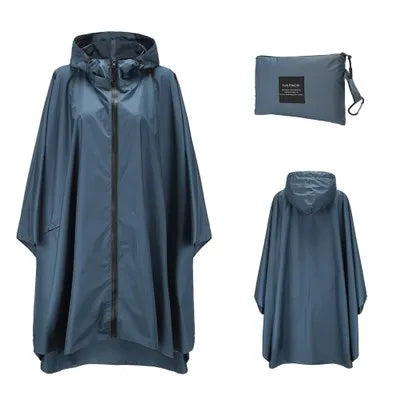 Poncho pluie unicolore