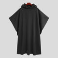 Poncho d'hiver long pour homme