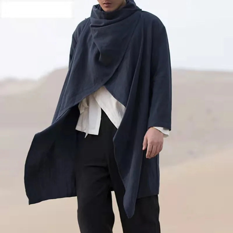 Poncho ouvert pour hommes