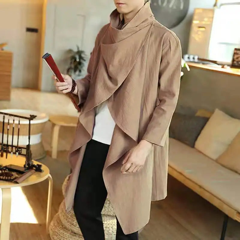 Poncho ouvert pour hommes