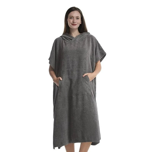 Poncho de plage et bain pour adultes