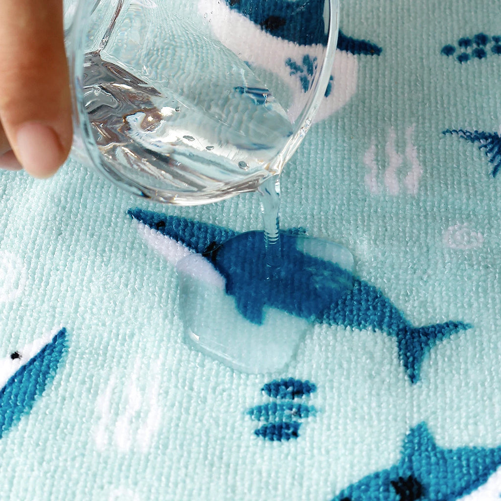 Poncho de bain en microfibre pour enfant