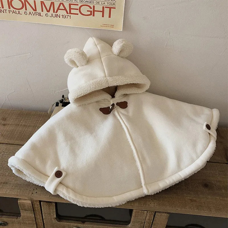 Poncho manteau mignon pour bébé et enfant