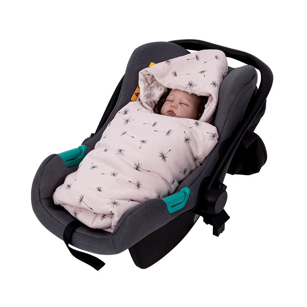 Poncho chaud voiture pour bébé