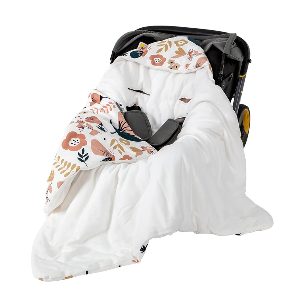 Poncho voiture étoilé pour bébé