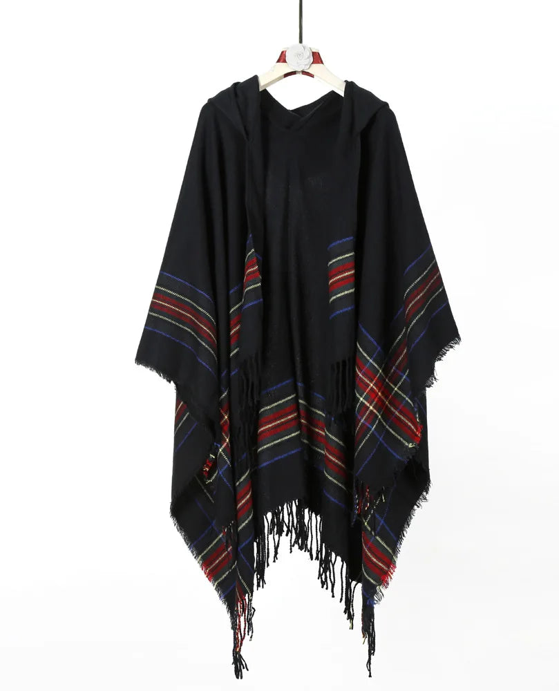 Poncho Cape pour femme boho