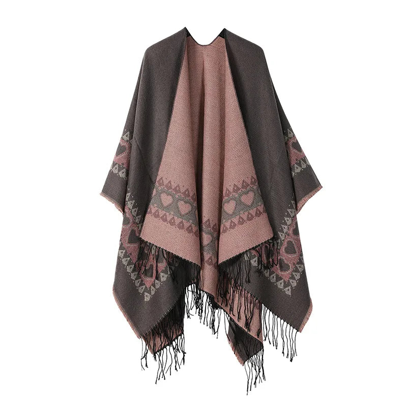 Poncho pour femme vintage