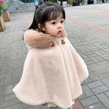 Poncho chaud pour bébé