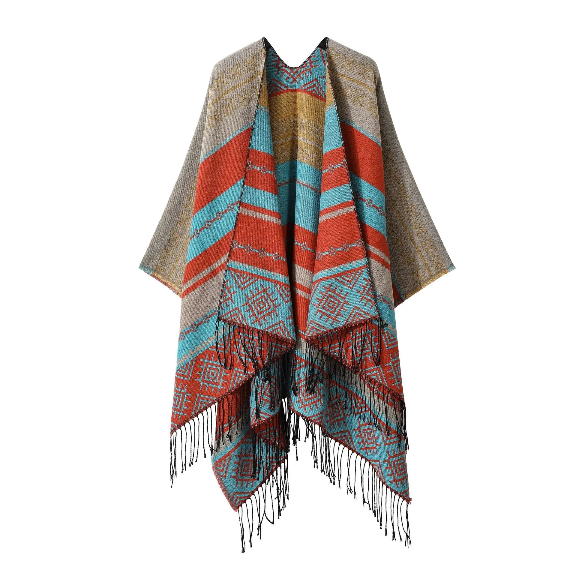 Poncho pour femme vintage