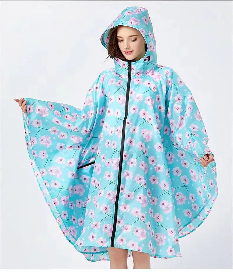 Poncho pluie femme sakura