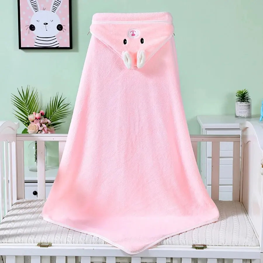 Poncho serviette de bain chaud pour bébé