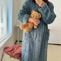 Poncho polaire chaud pour femme doux