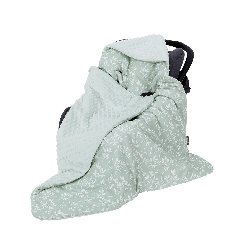 Poncho chaud voiture pour bébé