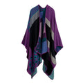 Poncho femme d'hiver animal