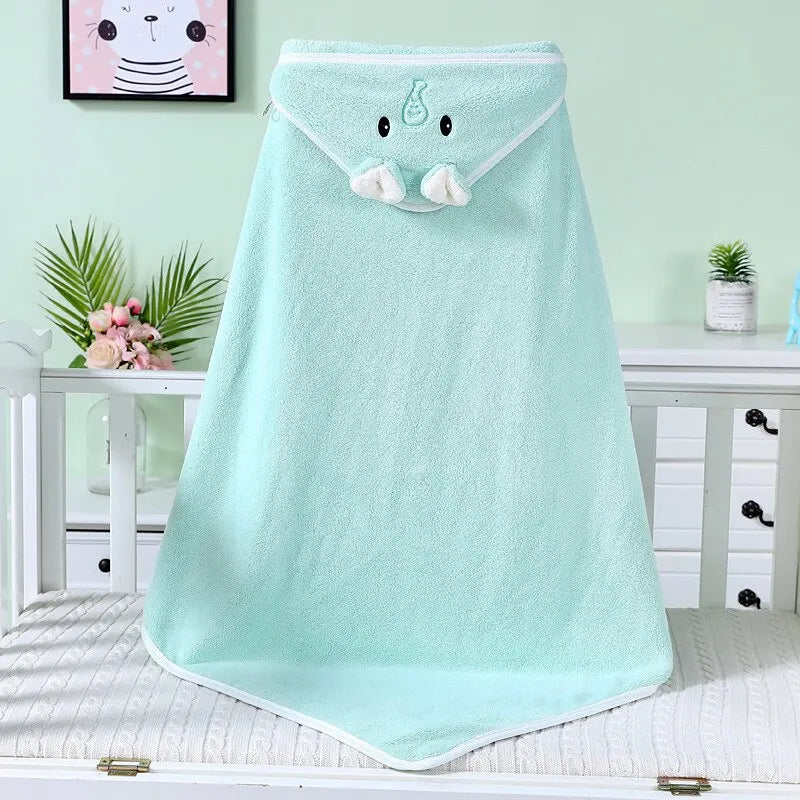 Poncho serviette de bain chaud pour bébé