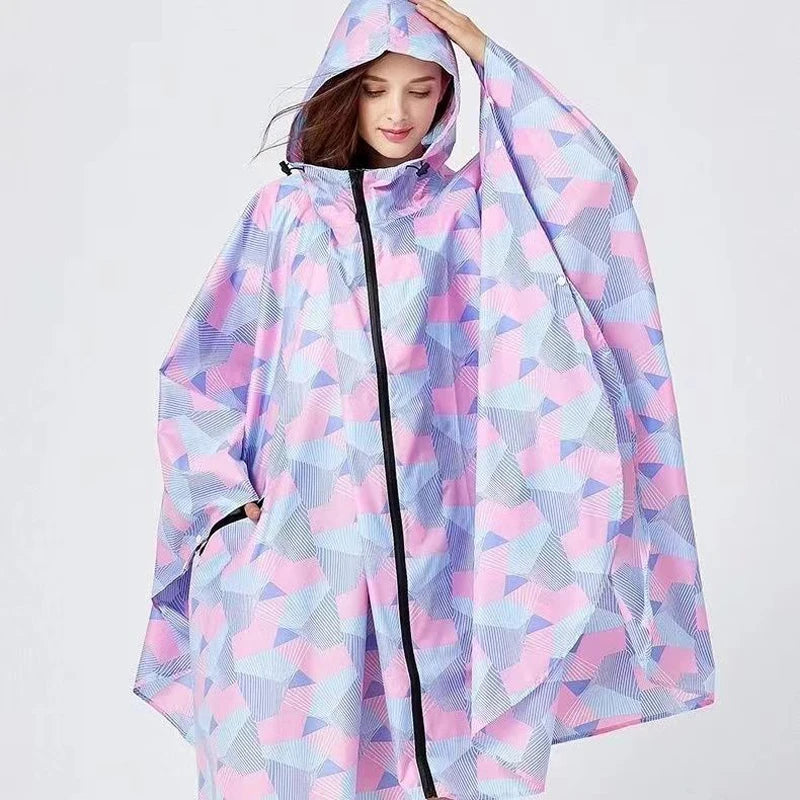 Poncho pluie femme élégant