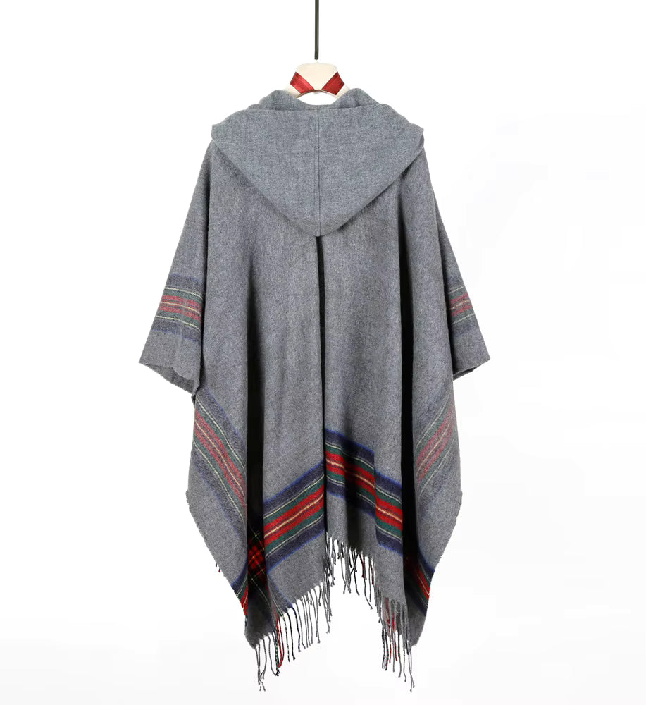 Poncho Cape pour femme boho