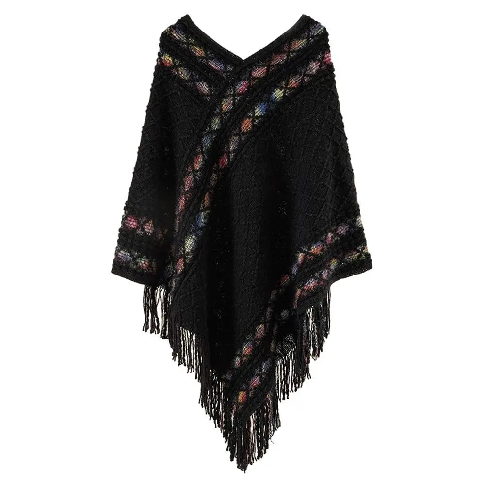Poncho pour femme style old & boho style