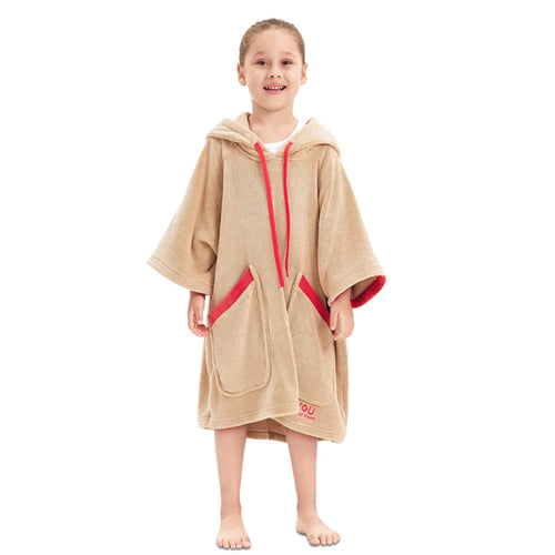 Poncho de bain et plage pour enfant de 2 à 12 ans