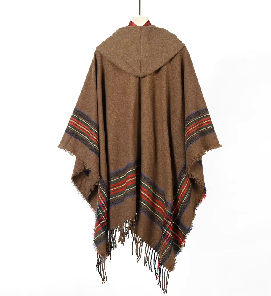 Poncho Cape pour femme boho