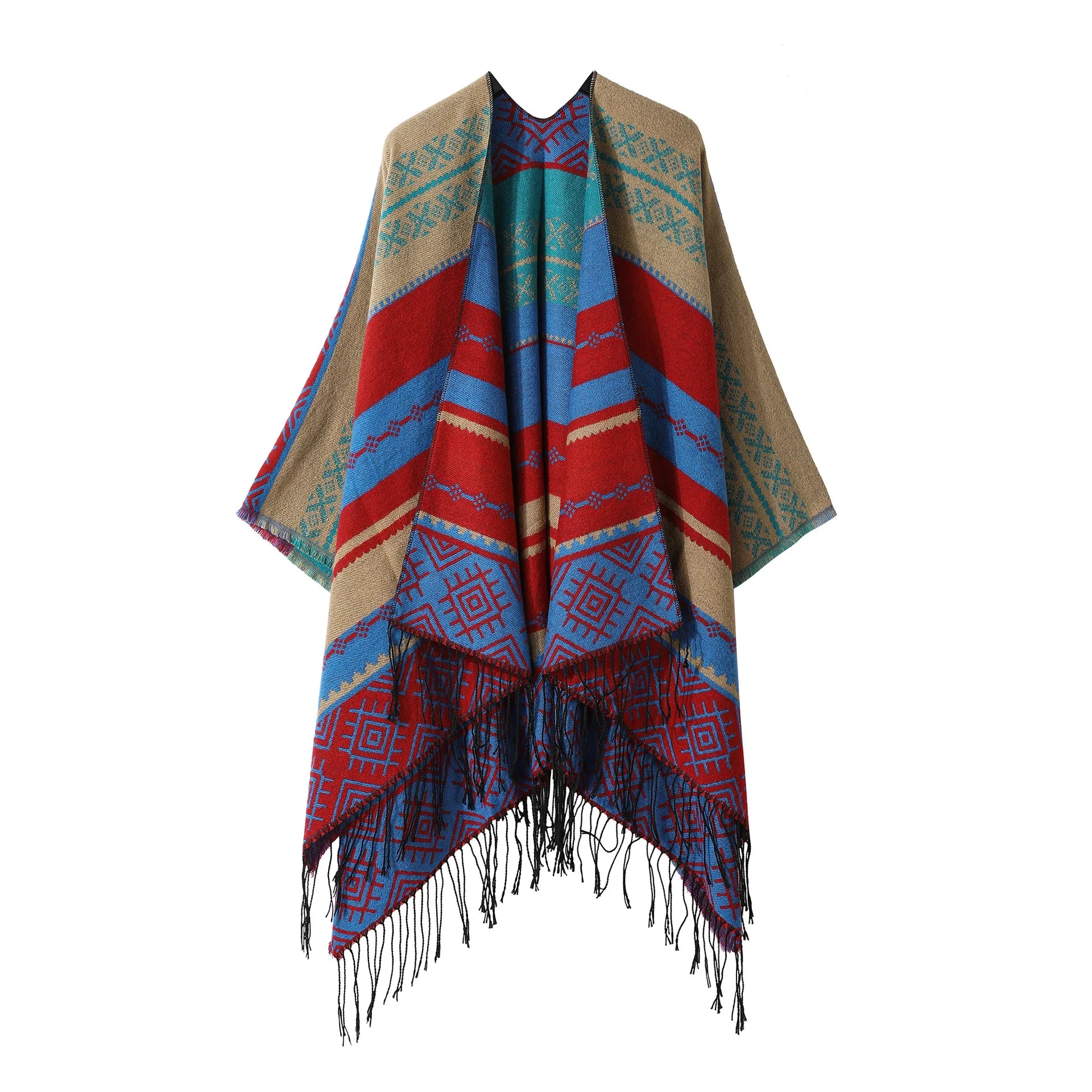 Poncho pour femme vintage