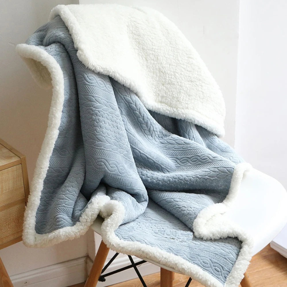 Poncho polaire court pour femme