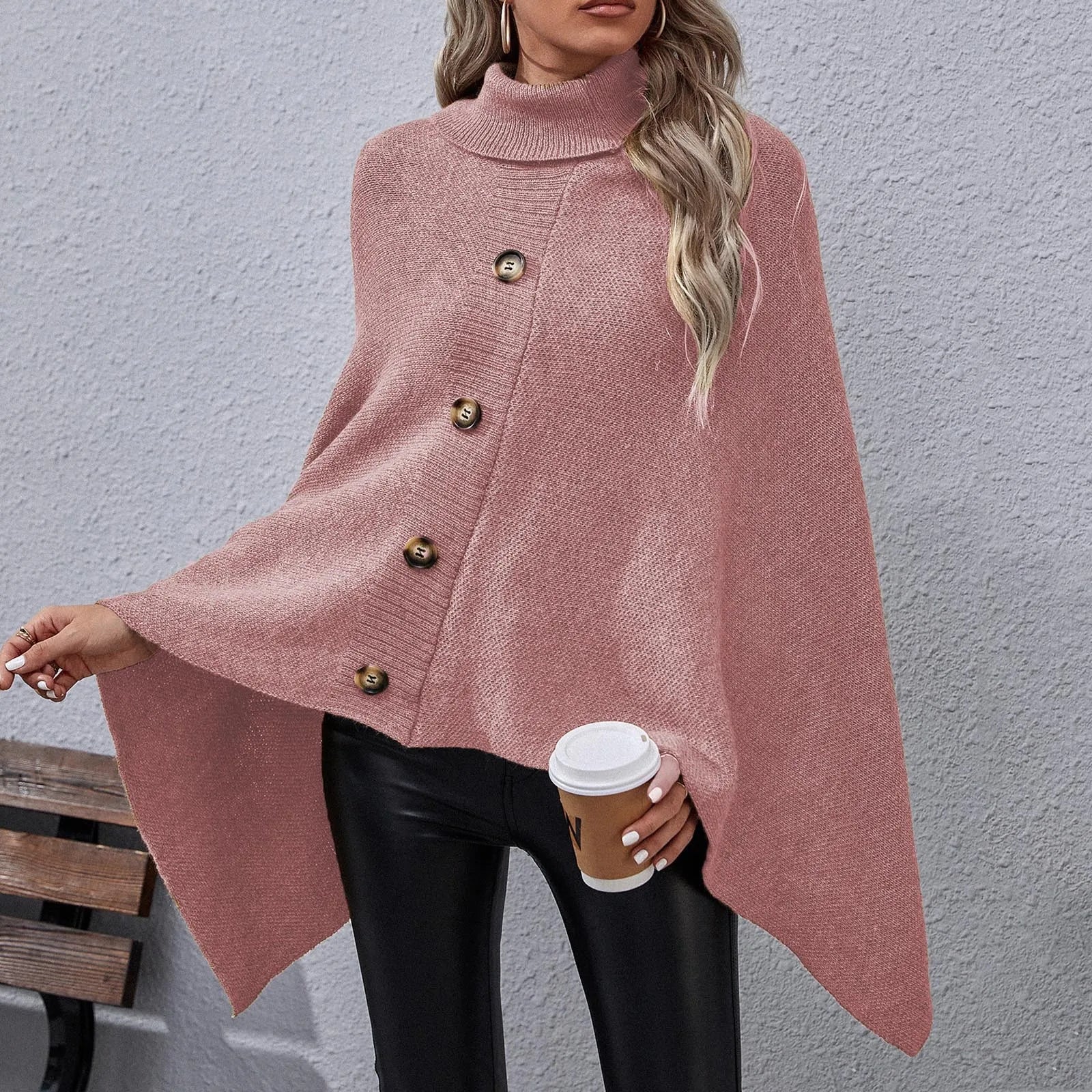 Poncho pour femme élégant