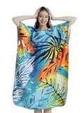 Poncho de surf en microfibre