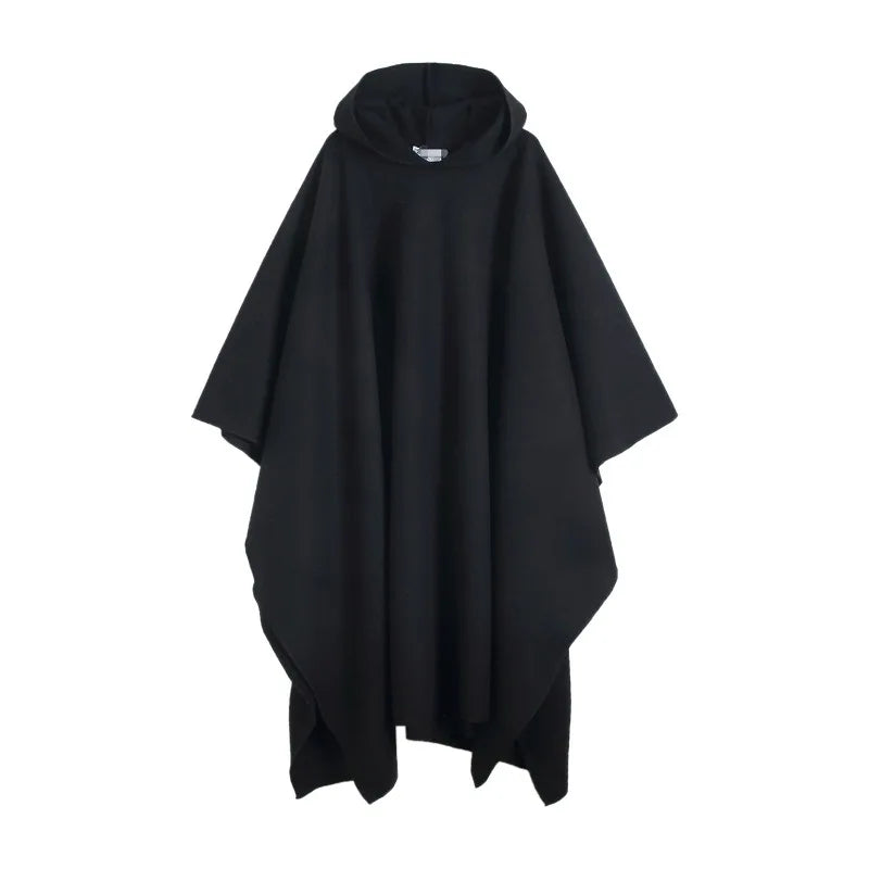 Poncho-cape pour homme