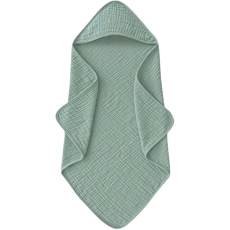 Poncho de bain pour bébé en coton ultra doux et absorbant