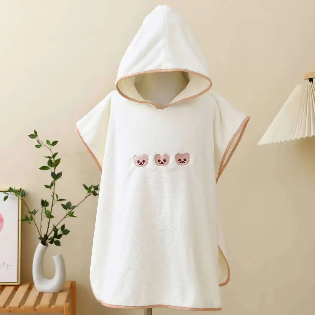 Poncho serviette de bain pour bébé