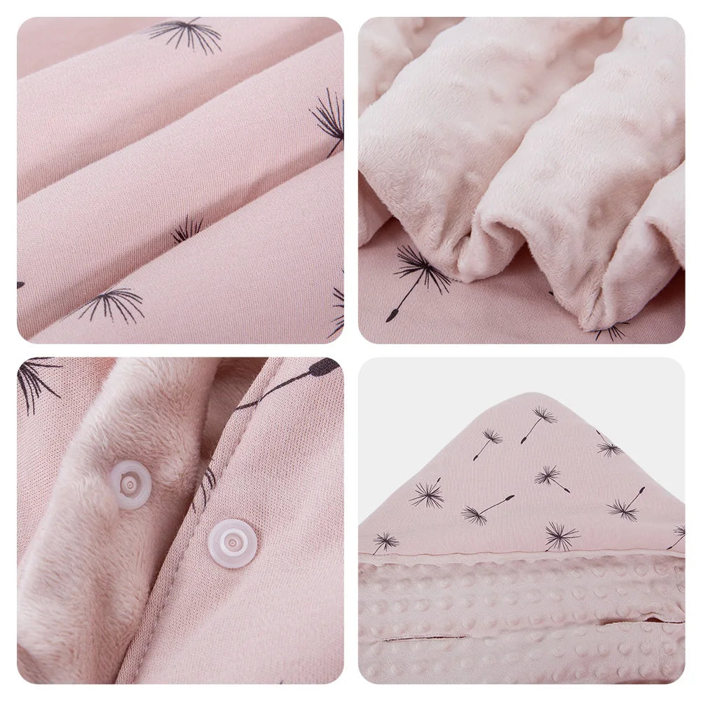 Poncho chaud voiture pour bébé