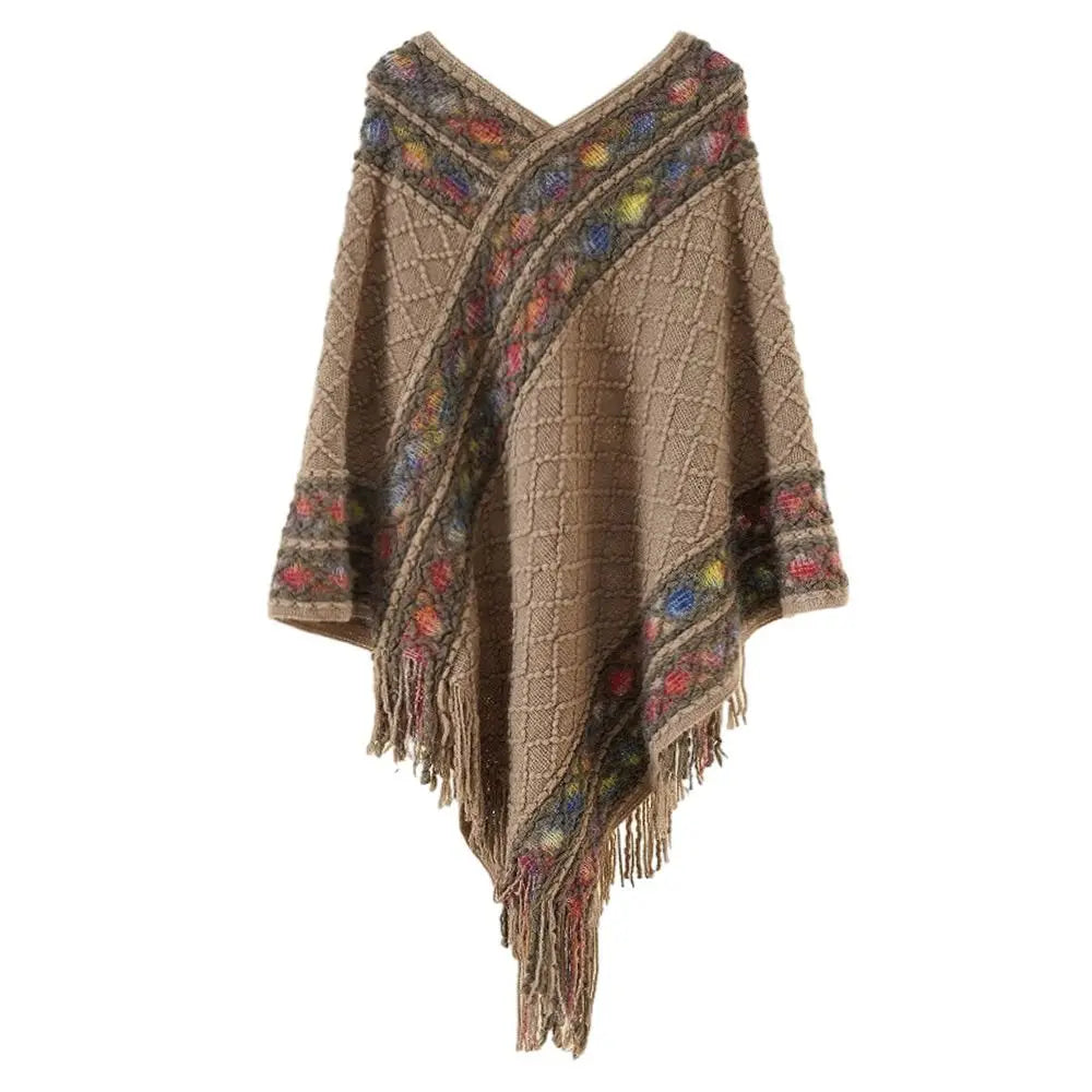 Poncho pour femme style old & boho style