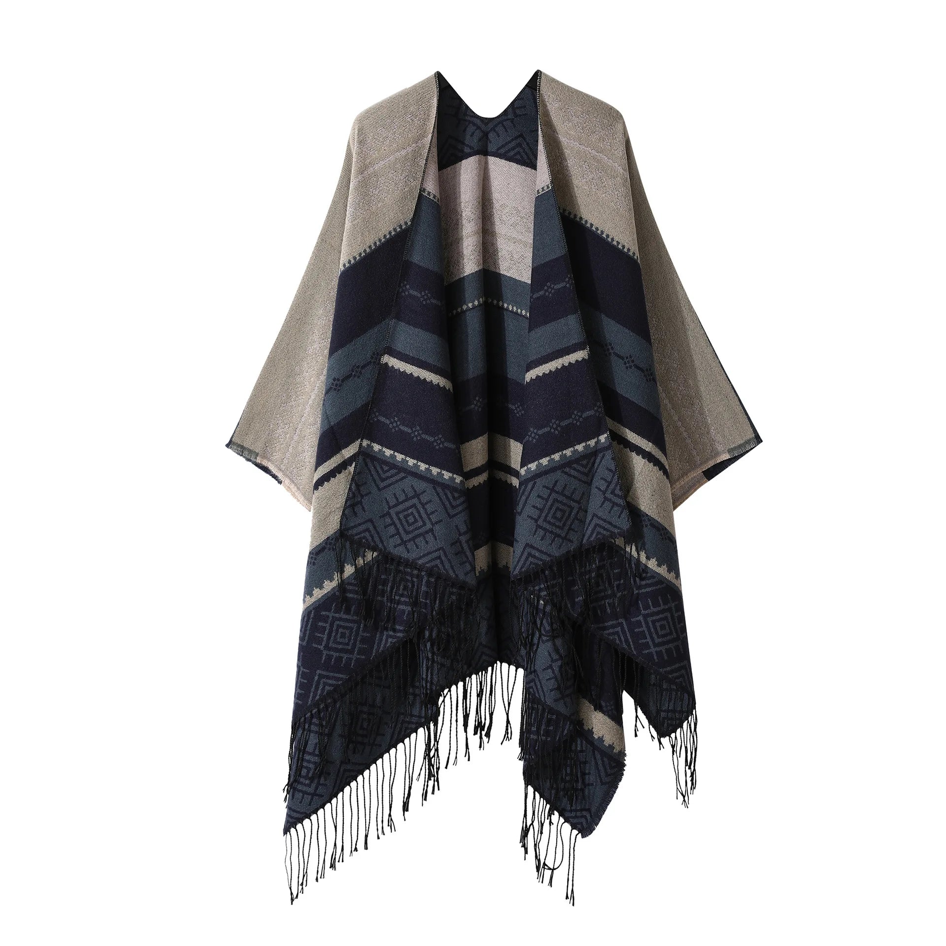 Poncho pour femme vintage
