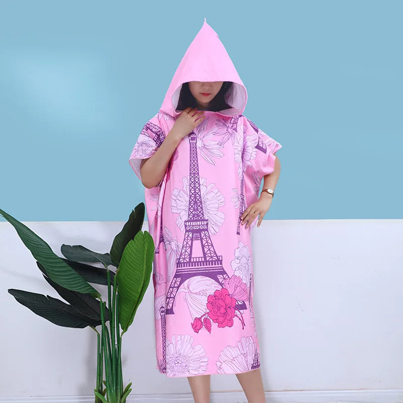Poncho de surf absorbant Paris