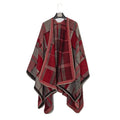 Poncho-châle d'hiver pour hommes