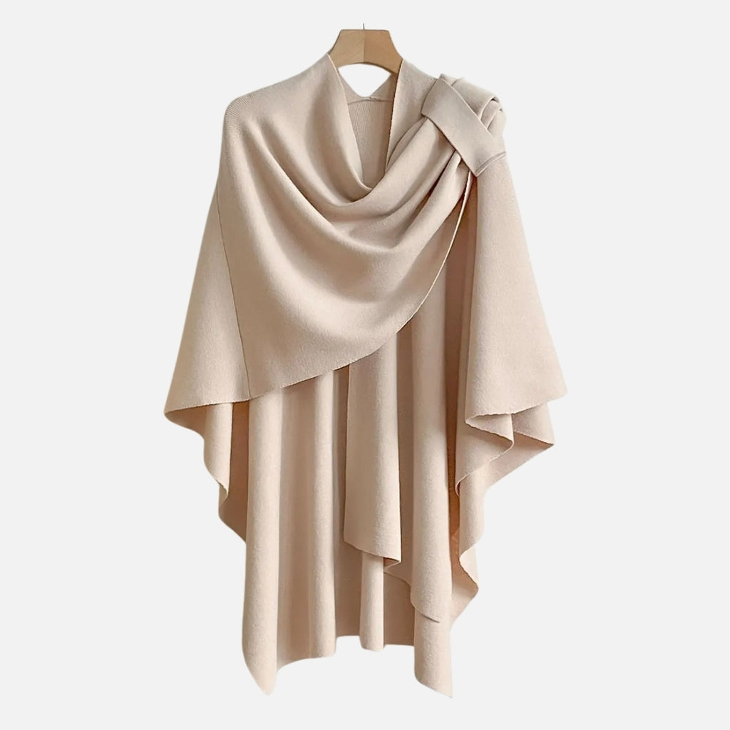Poncho d'hiver pour femme