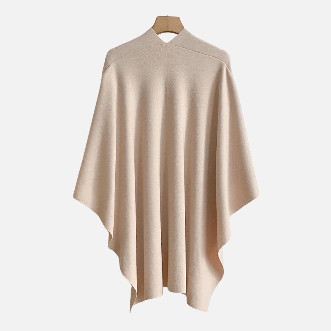Poncho d'hiver pour femme