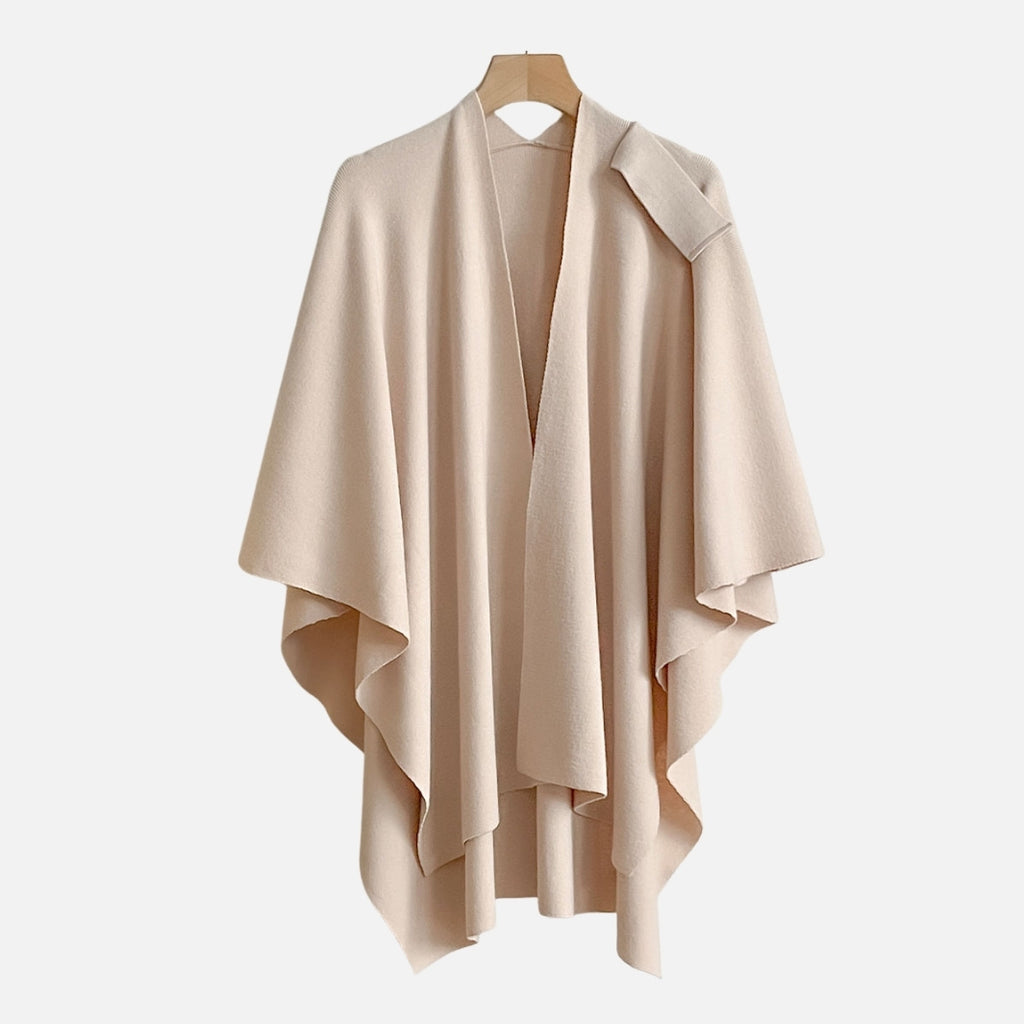 Poncho d'hiver pour femme
