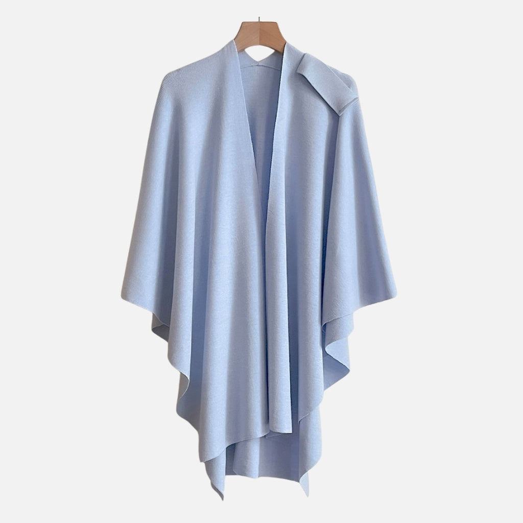Poncho d'hiver pour femme
