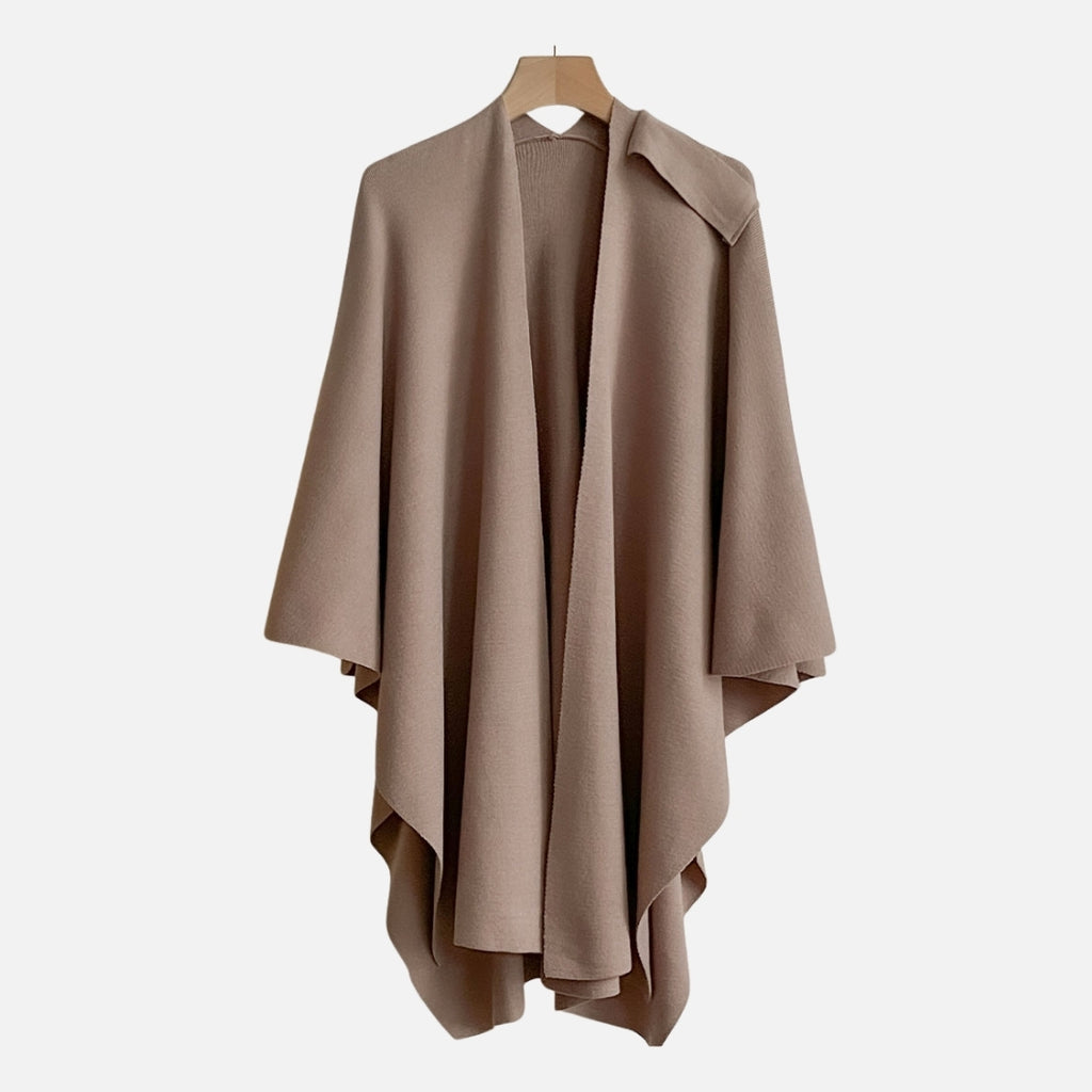 Poncho d'hiver pour femme