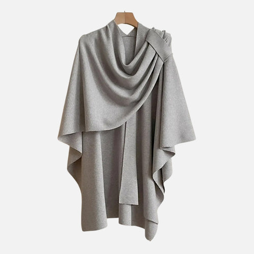 Poncho d'hiver pour femme