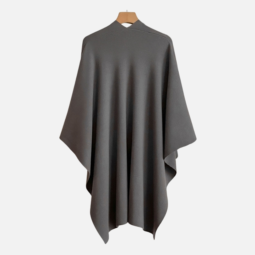 Poncho d'hiver pour femme