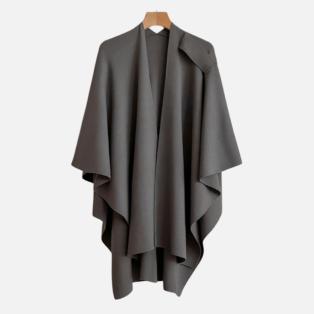 Poncho d'hiver pour femme