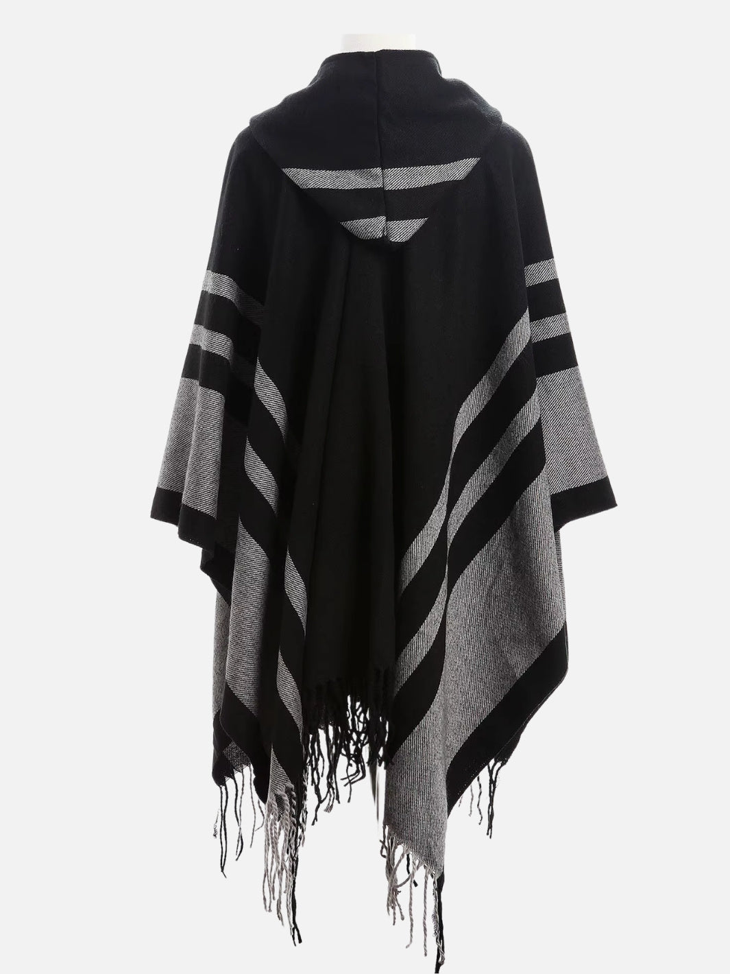 Poncho pour femme avec capuche boho