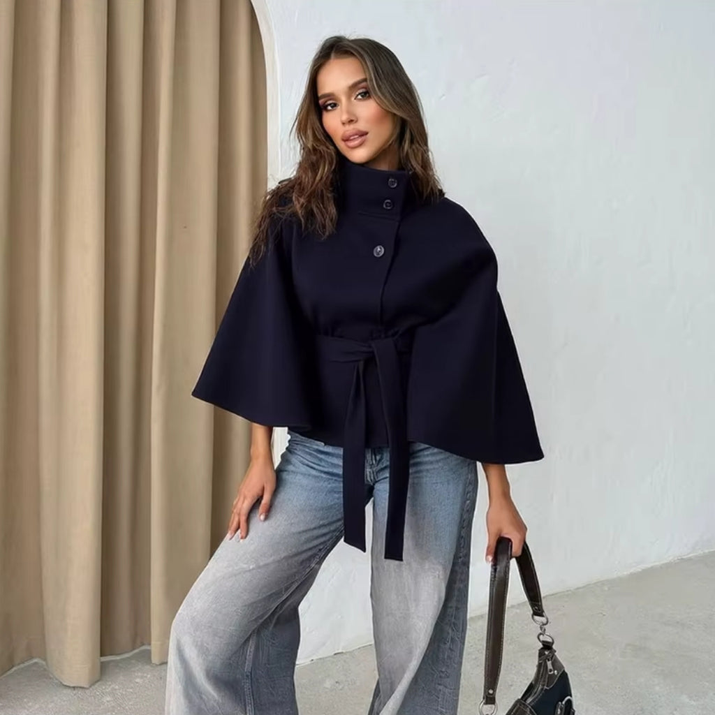 Poncho-cape chic pour femme