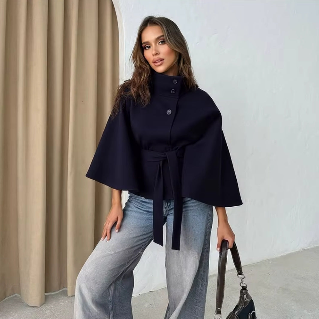 Poncho-cape chic pour femme