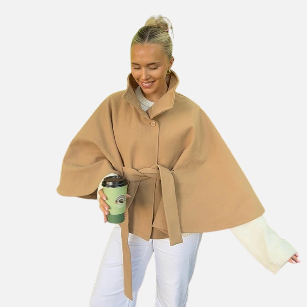 Poncho-cape chic pour femme