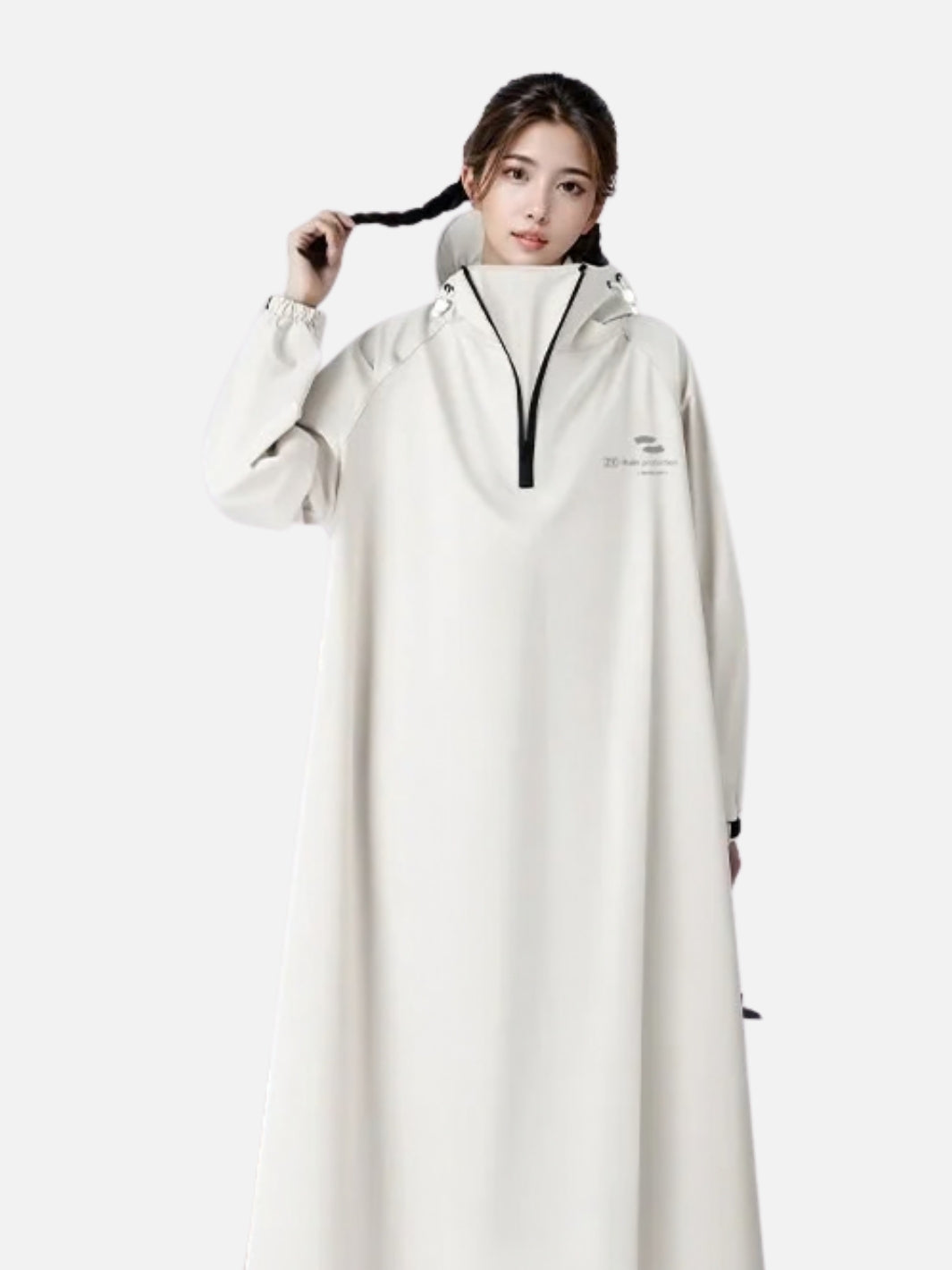 Poncho pluie pour vélo et cyclomoteur