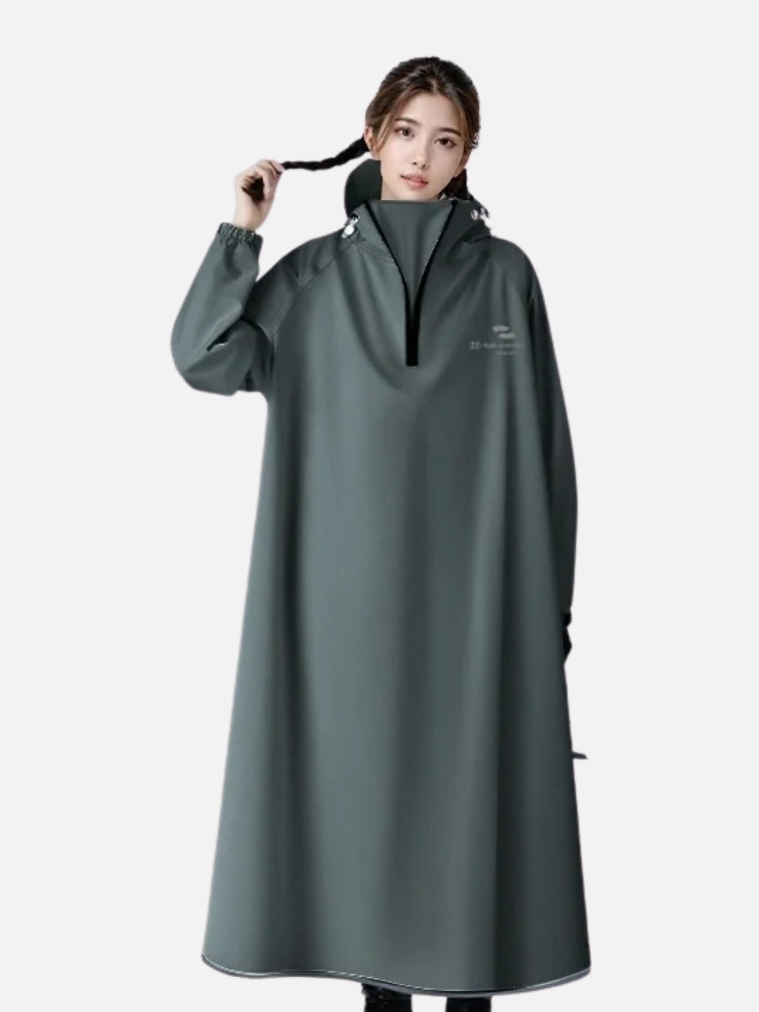 Poncho pluie pour vélo et cyclomoteur